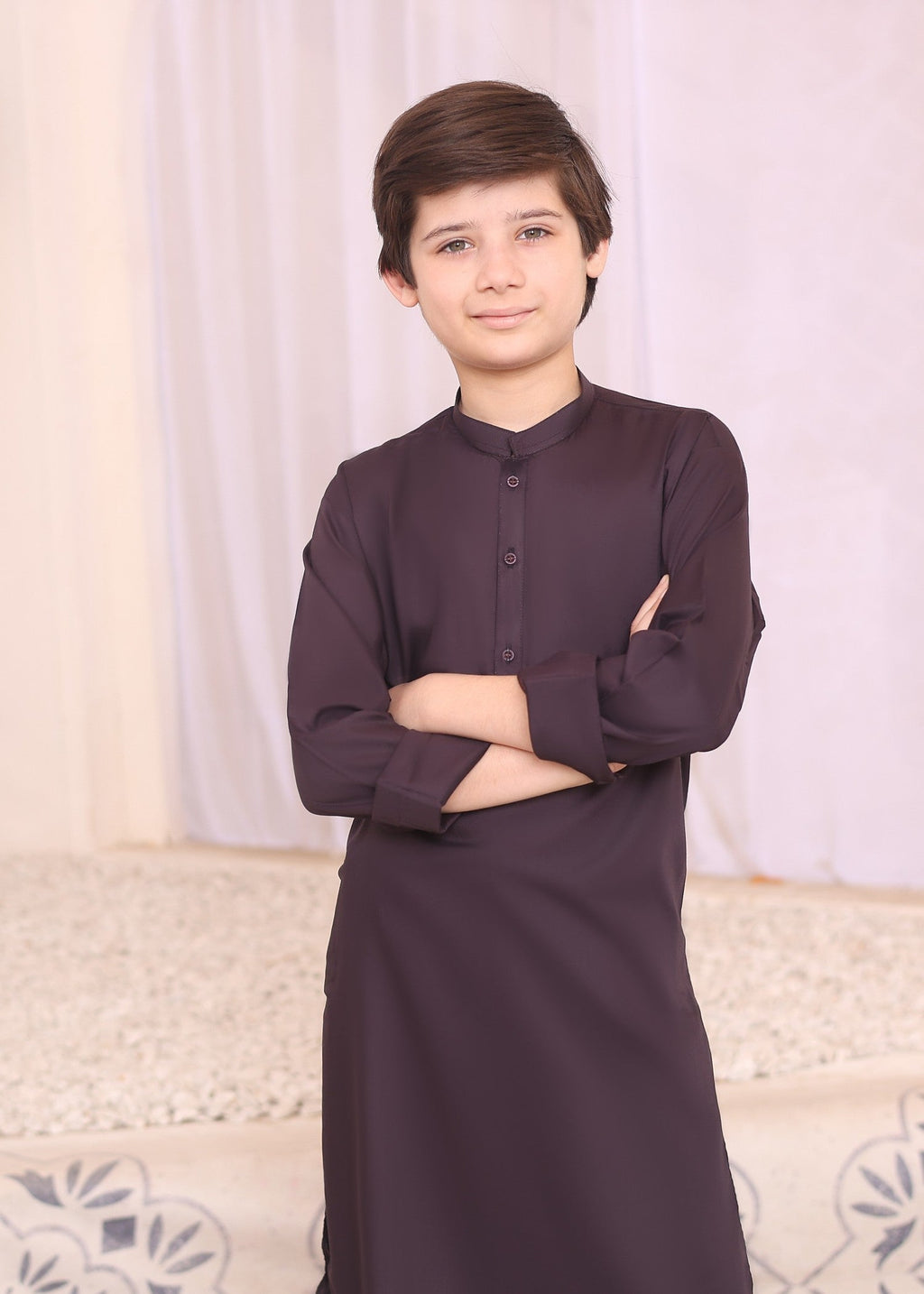 purple kurta trouser KT 38