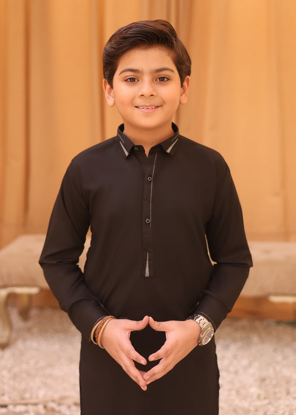 Dark Brown Designing kurta trouser KT 42