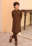 Caramel Shirt Collar Designing kurta trouser KT 44