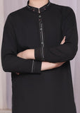 Black Designing kurta trouser KT 47
