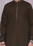 Brown Designing kurta trouser KT 48