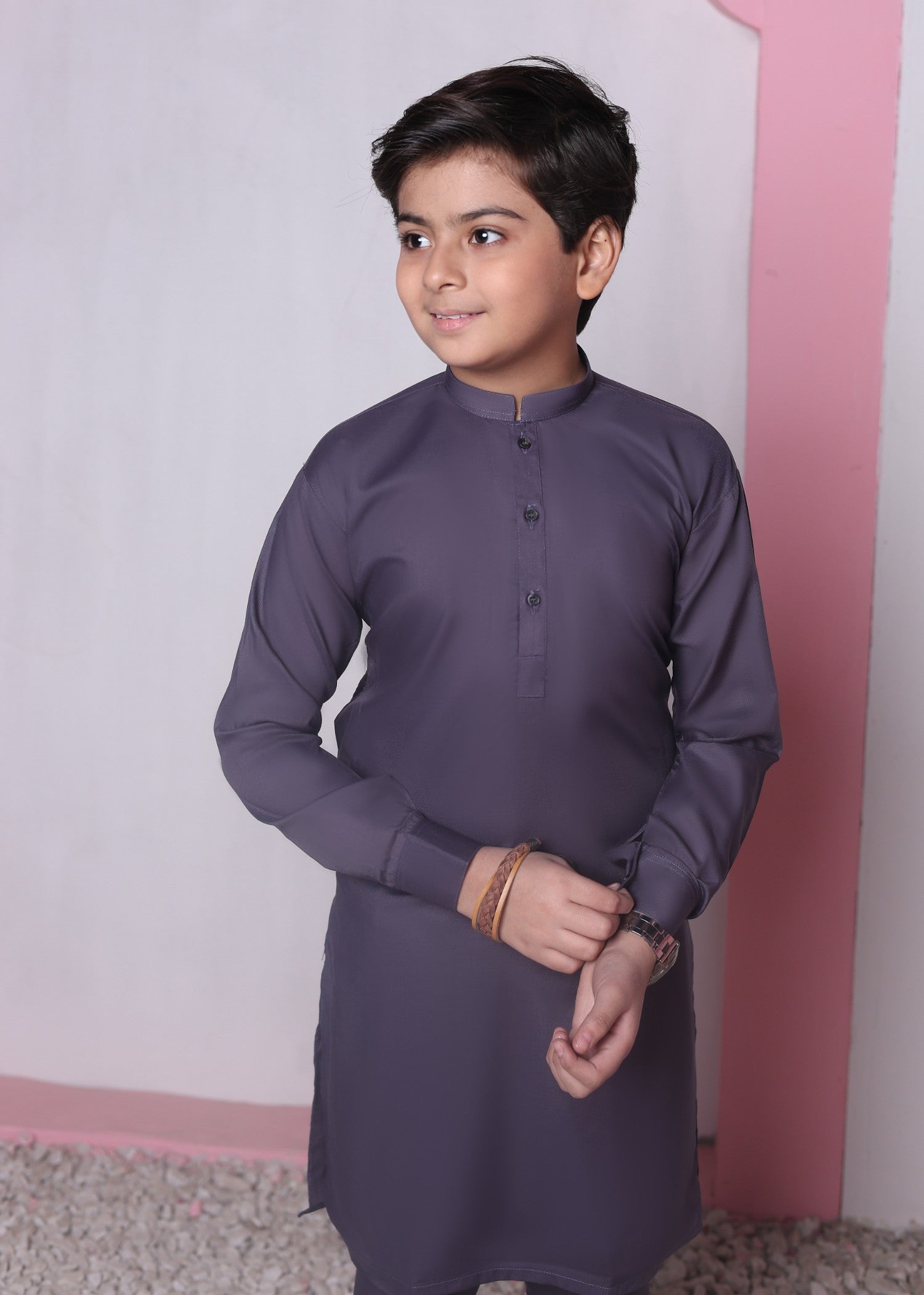 Soft Purple kurta trouser KT 56 Secondary image