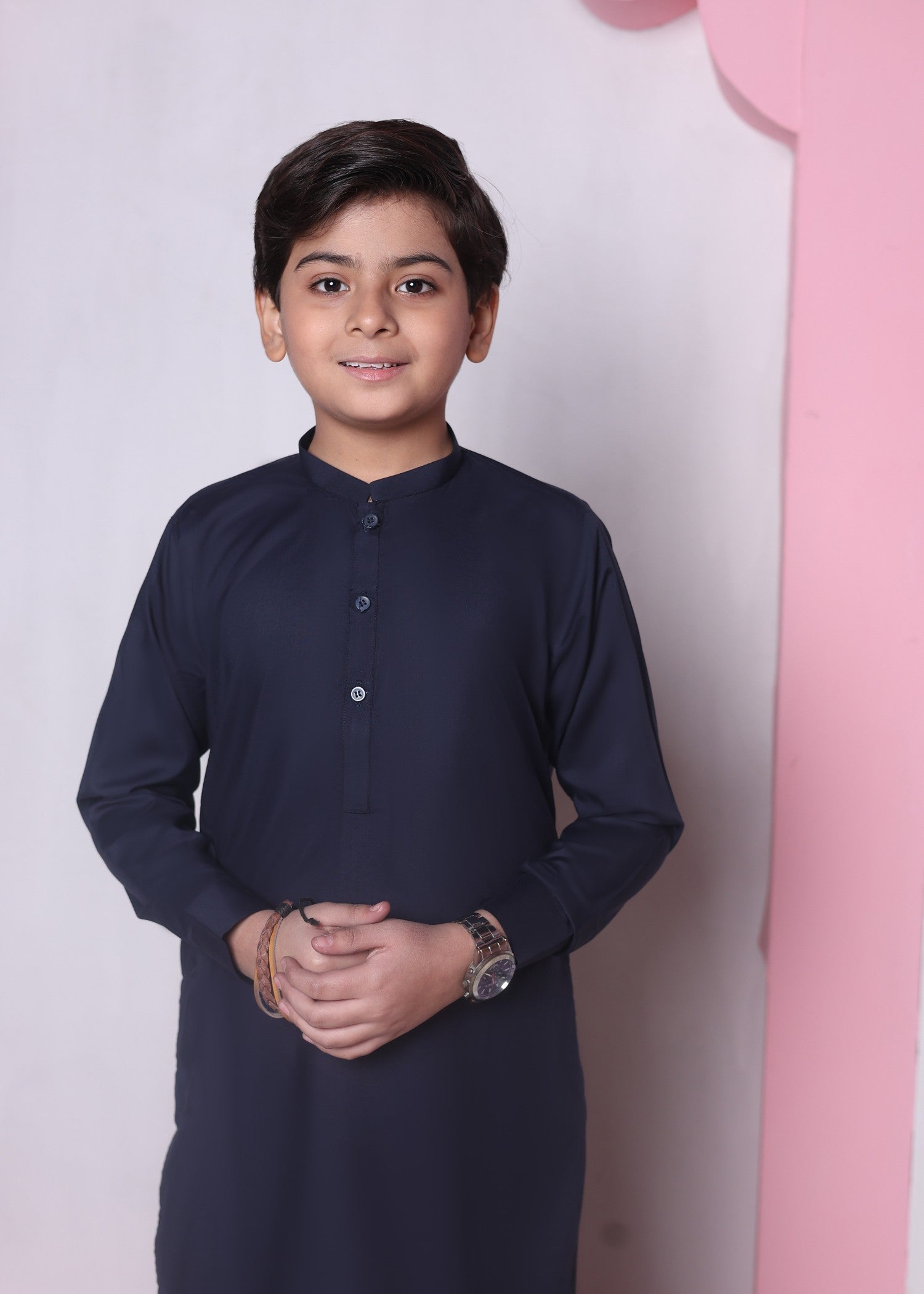 Navy Blue kurta trouser KT 58 Secondary image