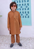 Almond Brown Kurta Trouser-AH 005