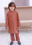 Rust Kurta Trouser-AH 009