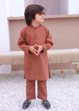 Rust Kurta Trouser-AH 009