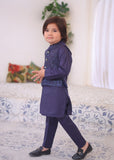 Indigo Waistcoat Suit-KC 004
