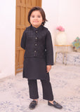 Black Waistcoat Suit-KC 013