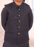 Black Waistcoat Suit-KC 014