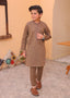 Camel Brown Kurta Trouser-AH 011