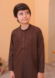 Choclate Brown Kurta Trouser-AH 010
