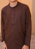 Choclate Brown Kurta Trouser-AH 010