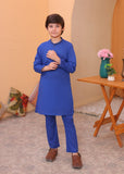Egyptian Blue Kurta Trouser-AH 012
