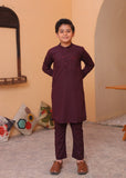 Purple Kurta Trouser-AH 019