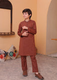 Rust Kurta Trouser-AH 020