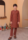 Rust Kurta Trouser-AH 020