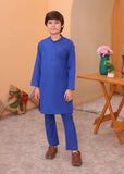 Persian Blue Kurta Trouser-AH 022