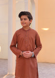 Rust Kurta Trouser-AH 024