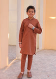 Rust Kurta Trouser-AH 024