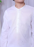 White Kurta Trouser-AH 027