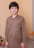 Sand Brown Kurta Trouser-AH 030