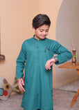Tropical Sea Green Kurta Trouser-AH 031