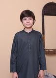 Charcoal Grey Kurta Trouser-AH 032