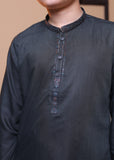 Charcoal Grey Kurta Trouser-AH 032