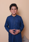 Neon Blue Kurta Trouser -AH 038