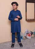 Neon Blue Kurta Trouser -AH 038