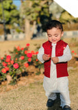 Red Sequence Waistcoat EW38