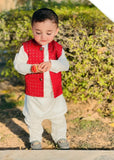 Red Sequence Waistcoat EW38