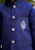 Navy Blue Waistcoat Suit EW 40
