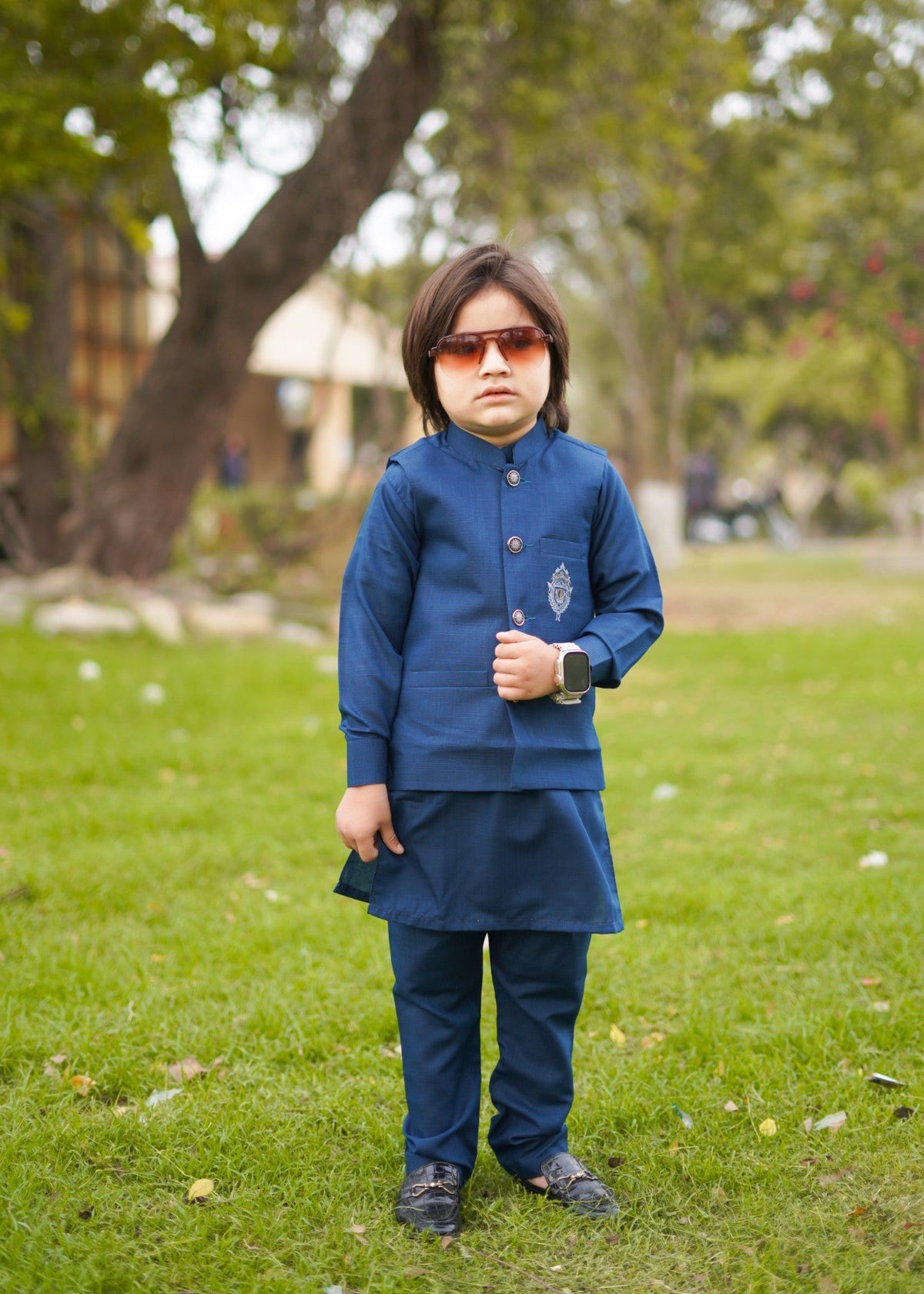 Admiral Blue Waistcoat Suit EW 44 Main image
