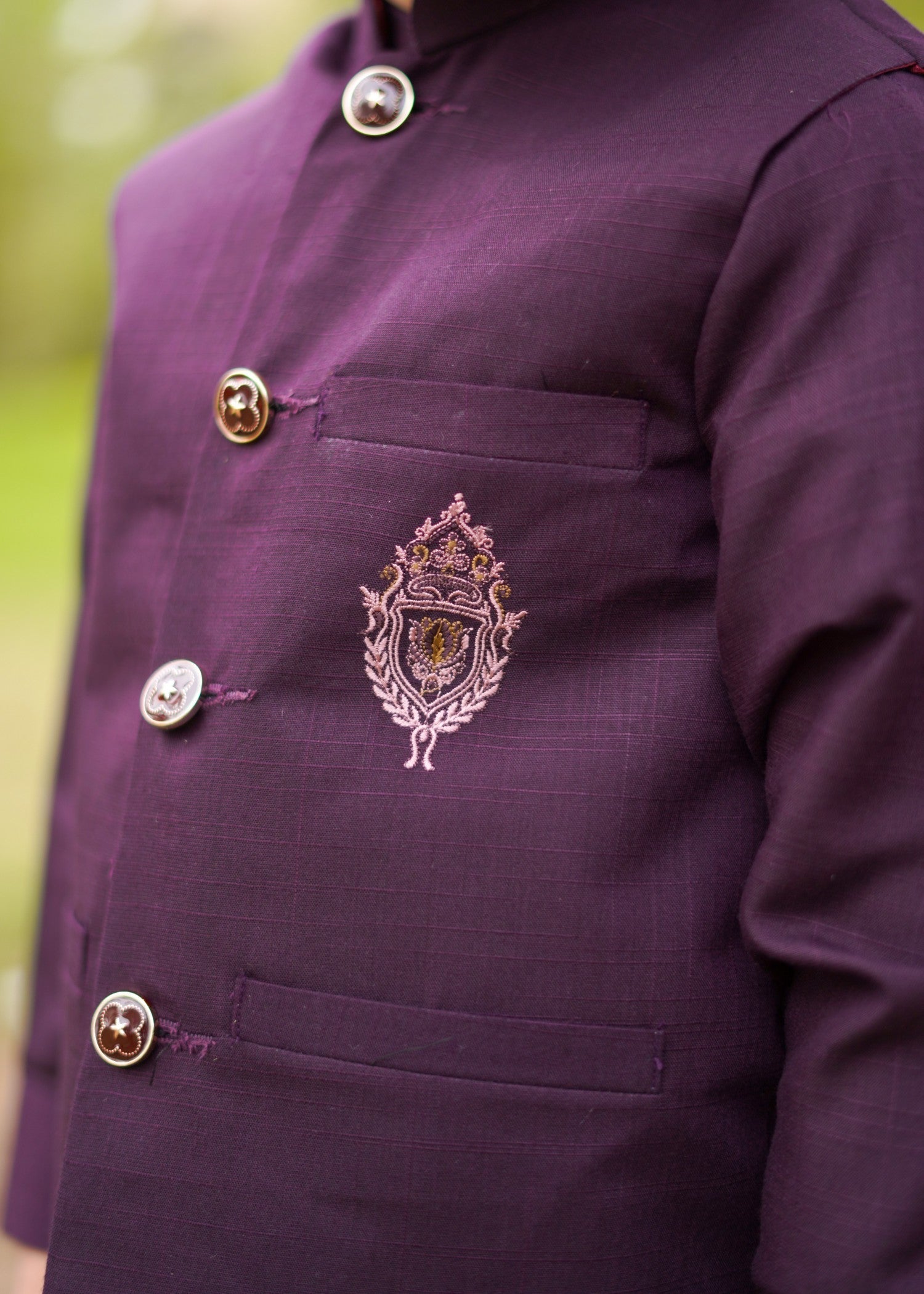 Purple Margenta Only Waistcoat EW 45 Secondary image
