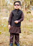 Brown Waistcoat Suit - WKS 019