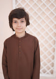 Wood Brown Kurta Trouser KT 22