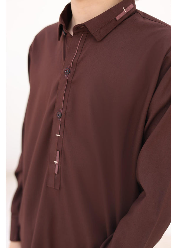 Pecan Brown Kurta Trouser KT - 01