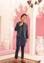 Sapphire Blue Waistcoat Suit EW07