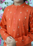 Pumpkin Orange kurta trouser KT 95