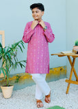 Orchid Pink Kurta Trouser KT 106