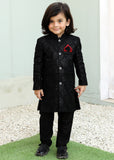 Caviar Black Sherwani S27