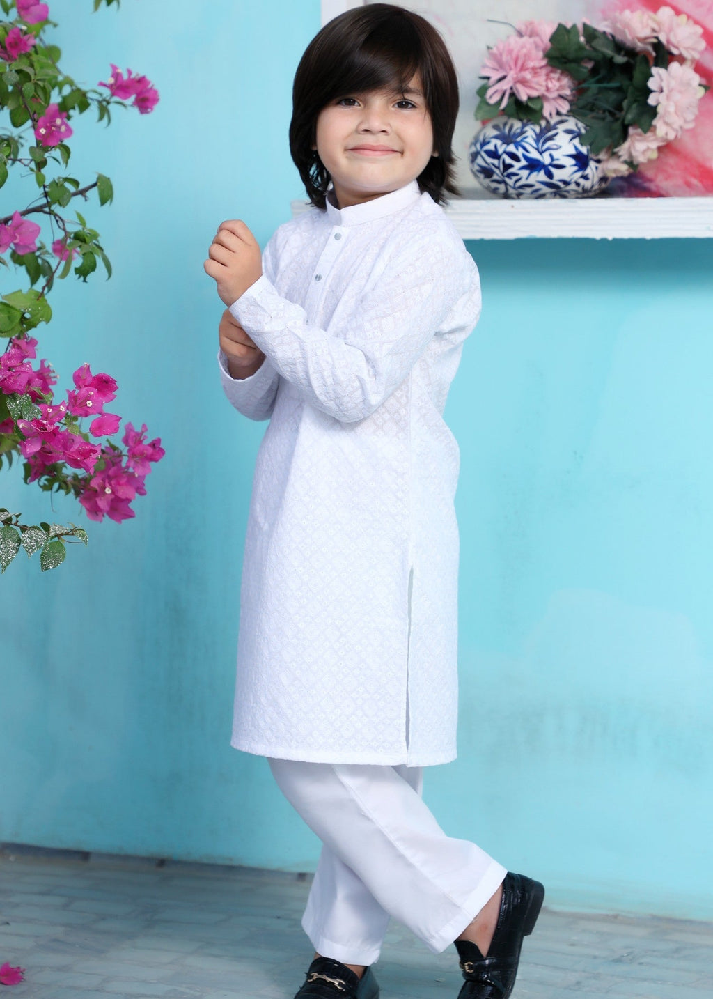 Snow White chicken Kurta Trouser - CK 001