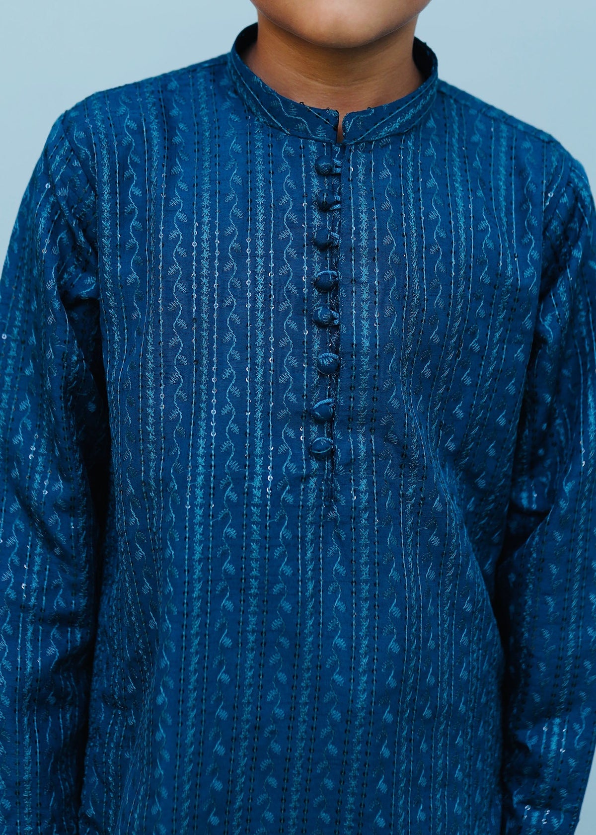 Ocean Blue Kurta KT 120