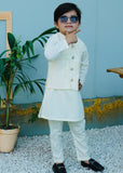 Cream Waistcoat Suit AHW 009