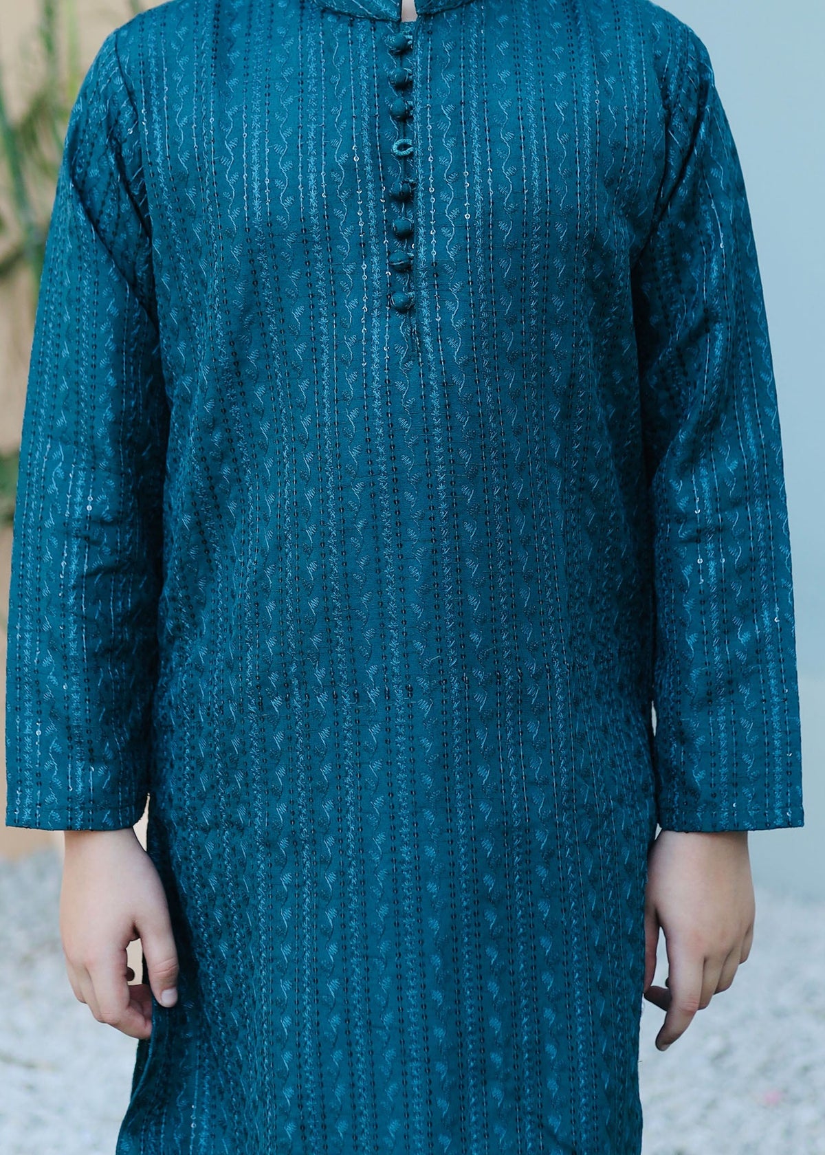 Teal Kurta KT 121