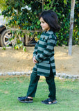 Dark Green Waistcoat Suit AHW 024