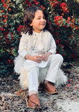White Waistcoat Suit -EW 50