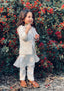 White Waistcoat Suit -EW 50