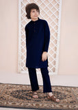 Deep Navy Kurta Trouser AH 043
